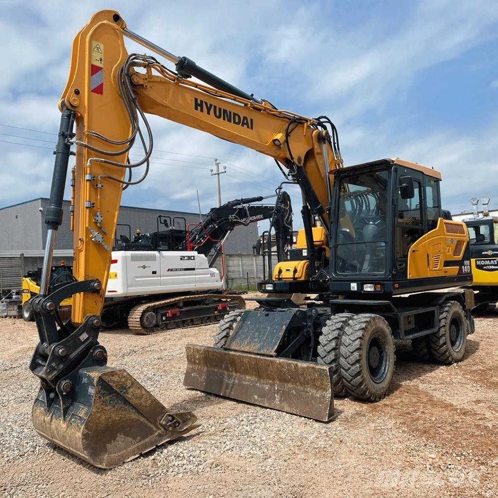 Hyundai HW140 Колісні екскаватори