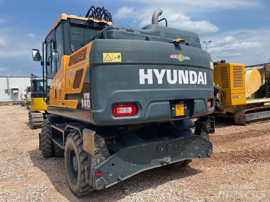 Hyundai HW140 Колісні екскаватори