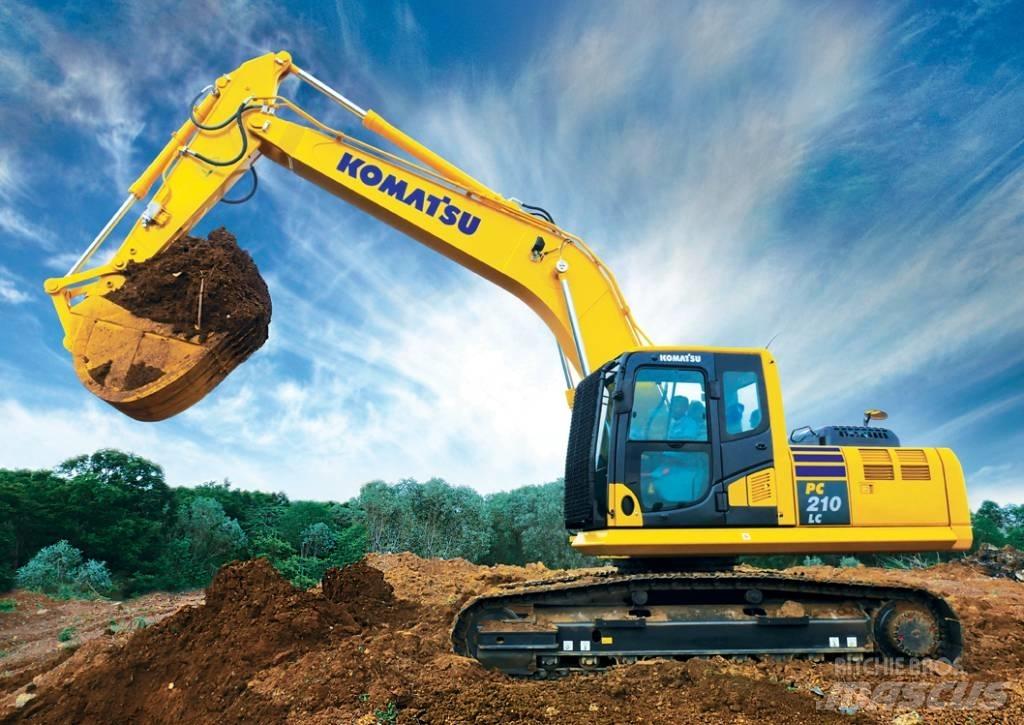Komatsu PC 210 LC Гусеничні екскаватори