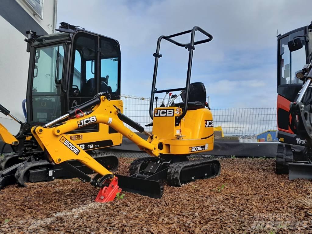 JCB 8008 CTS Міні-екскаватори < 7т