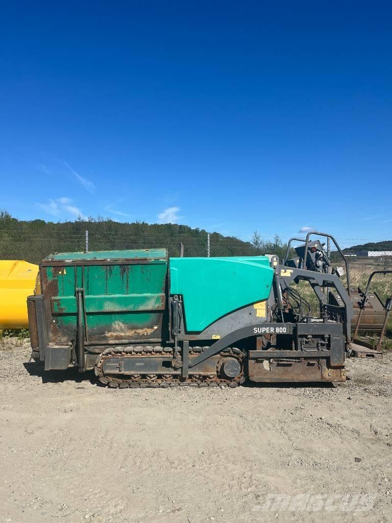 Vögele Super 800 Асфальтовкладачі
