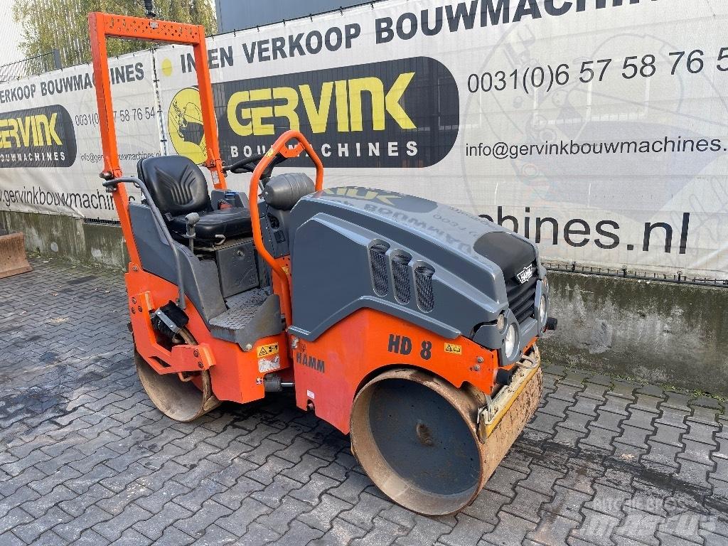 Hamm HD 8 VV Котки тротуарні