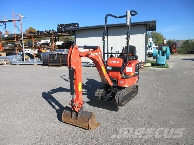 Kubota K 008-5 Міні-екскаватори < 7т