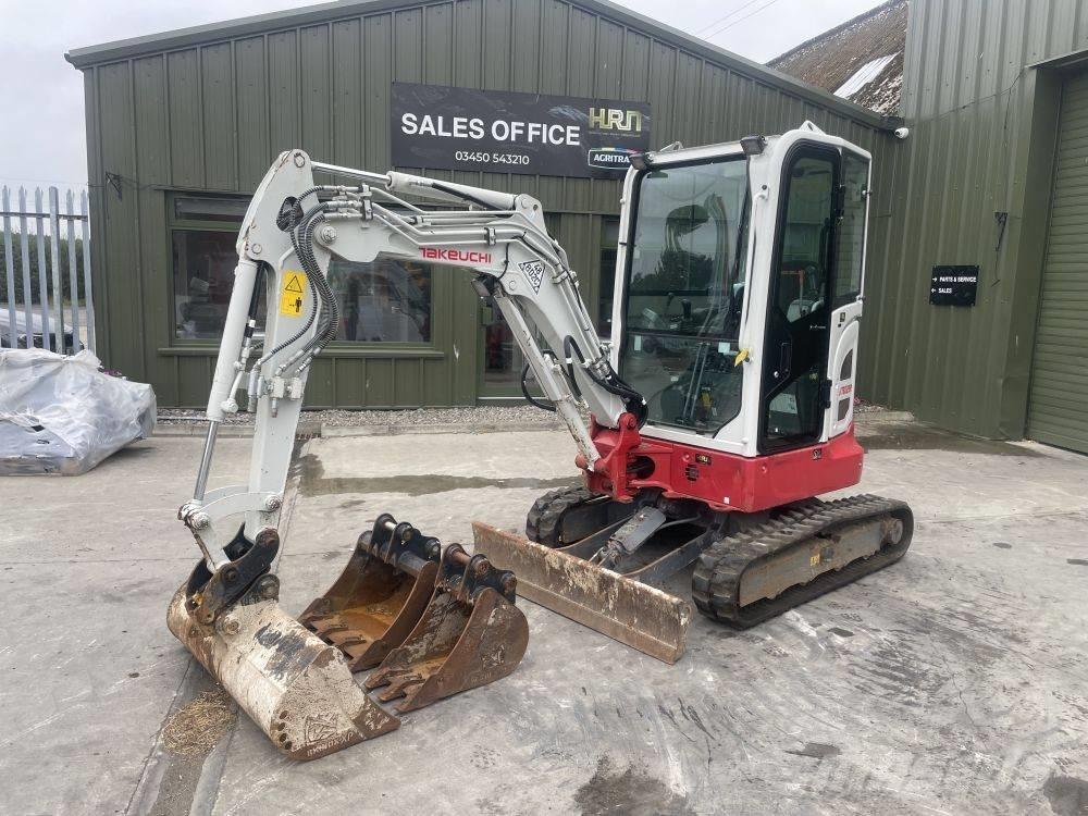 Takeuchi TB 325 R Міні-екскаватори < 7т
