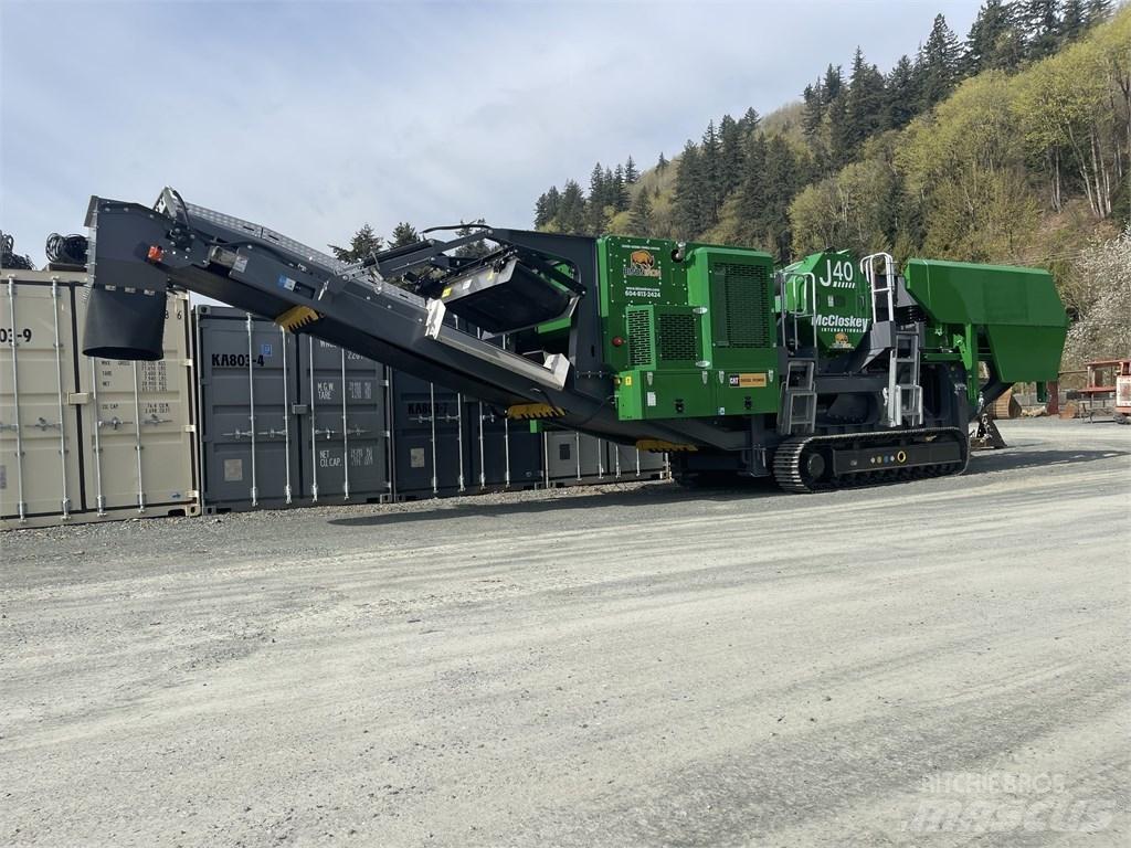 McCloskey J40 Роздрібнювачі