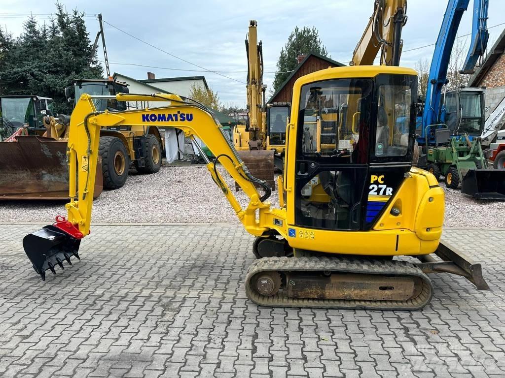 Komatsu PC 27 R-8 Міні-екскаватори < 7т