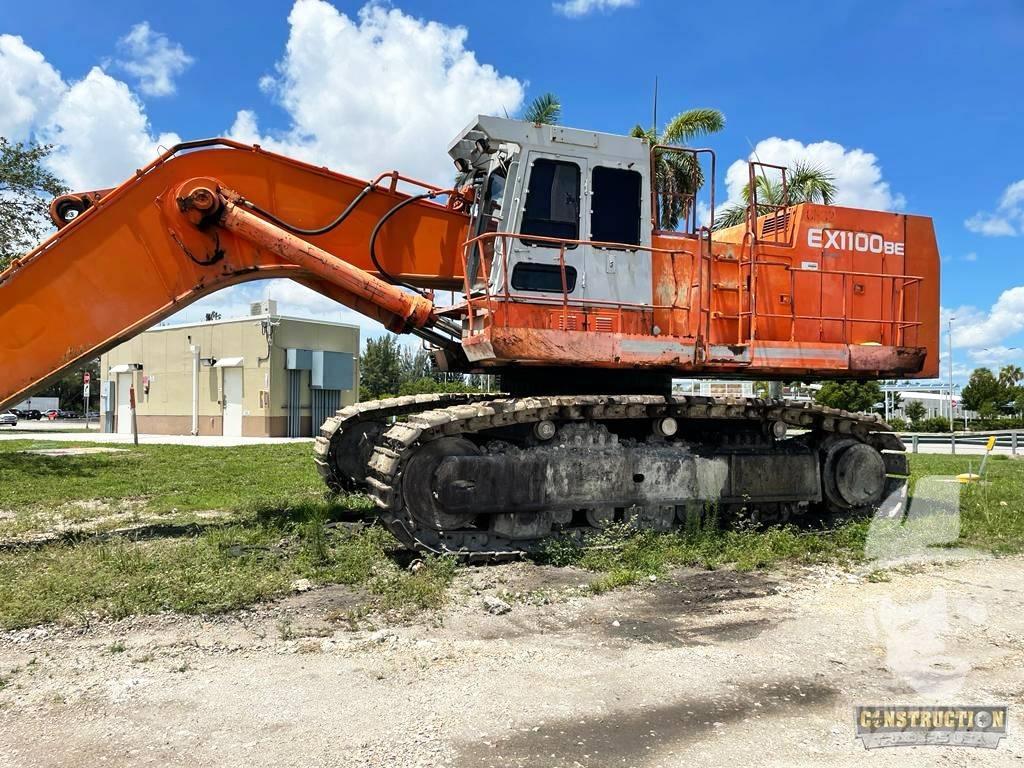 Hitachi EX 1100 BE-3 Гусеничні екскаватори
