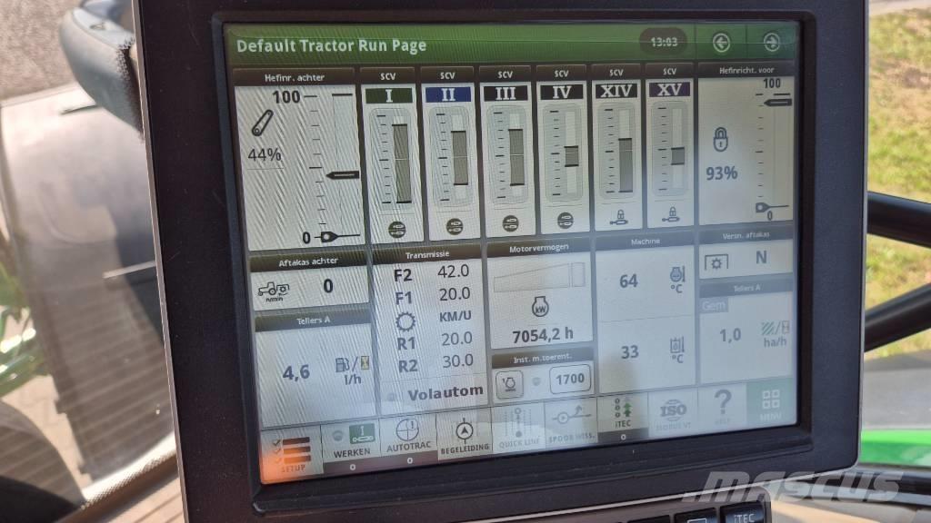 John Deere 6195 R Трактори