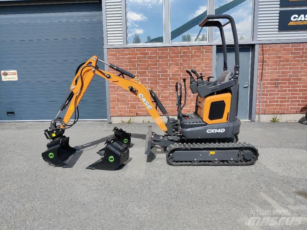 CASE CX 14 D Міні-екскаватори < 7т