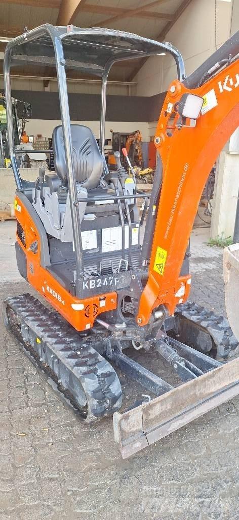 Kubota KX 018-4 Міні-екскаватори < 7т