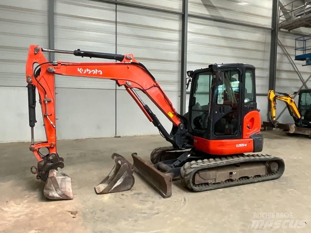 Kubota U 55-4 Міні-екскаватори < 7т