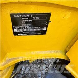 Komatsu PC 27 Гусеничні екскаватори