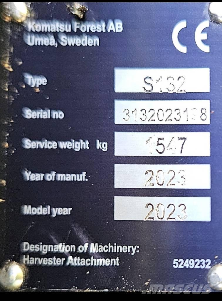 Komatsu 941 Харвестери