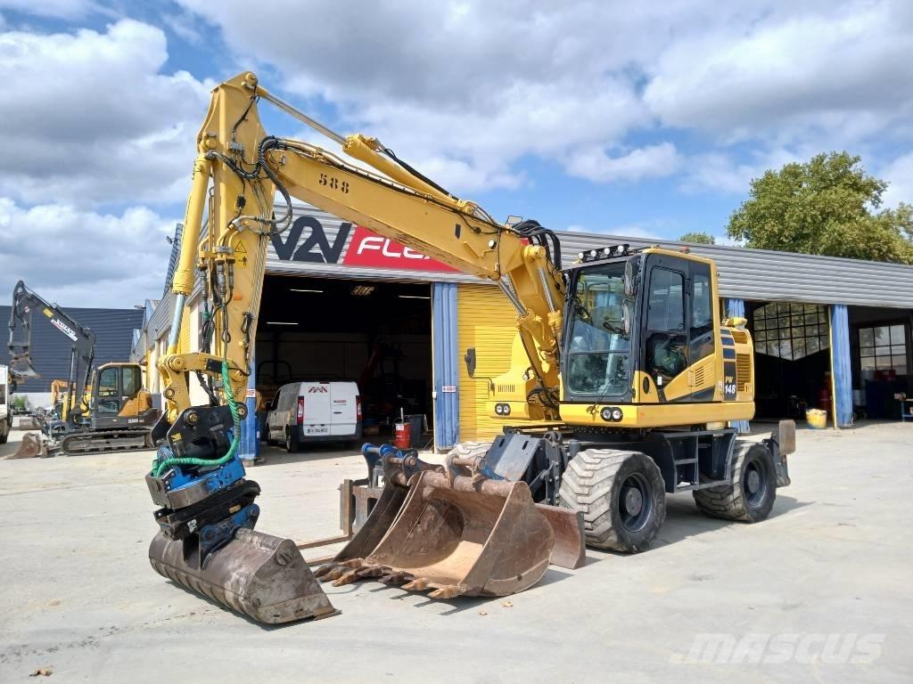 Komatsu PW 148-11 Колісні екскаватори
