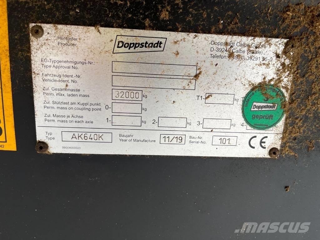 Doppstadt AK 640K Знищувачі сміття  (шредери)