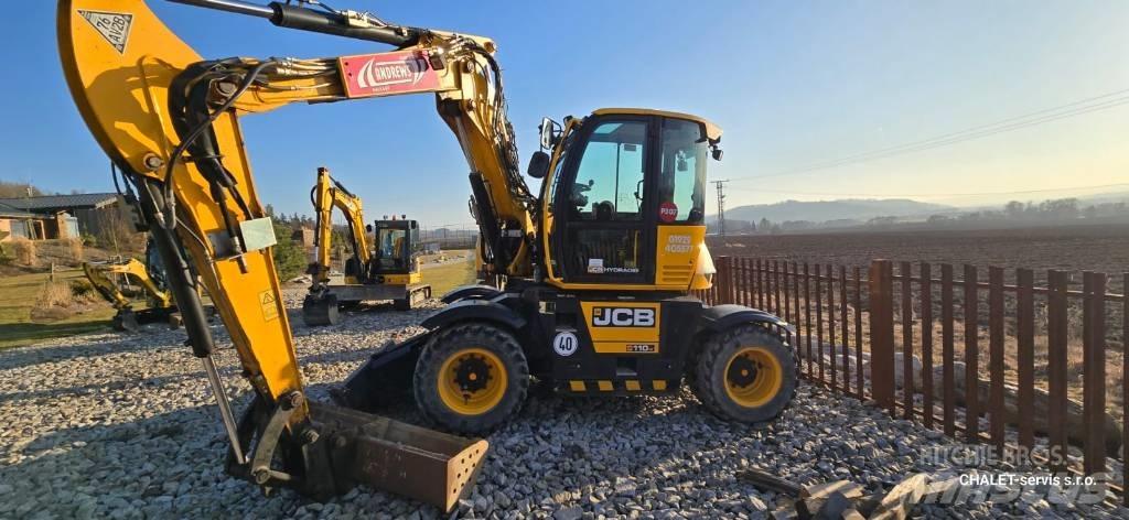 JCB 110 W Hydradig Колісні екскаватори