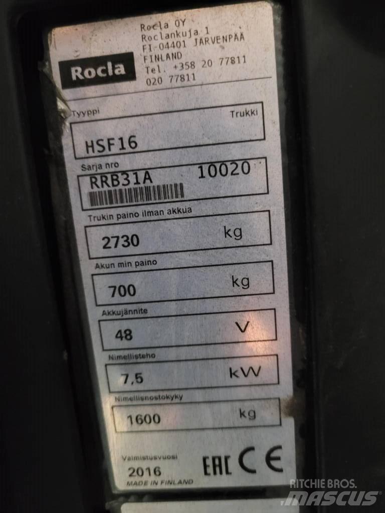 Rocla HSF16 Річ-трак із високим підйомом