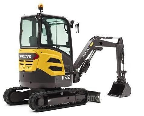 Volvo ECR 25 D Міні-екскаватори < 7т