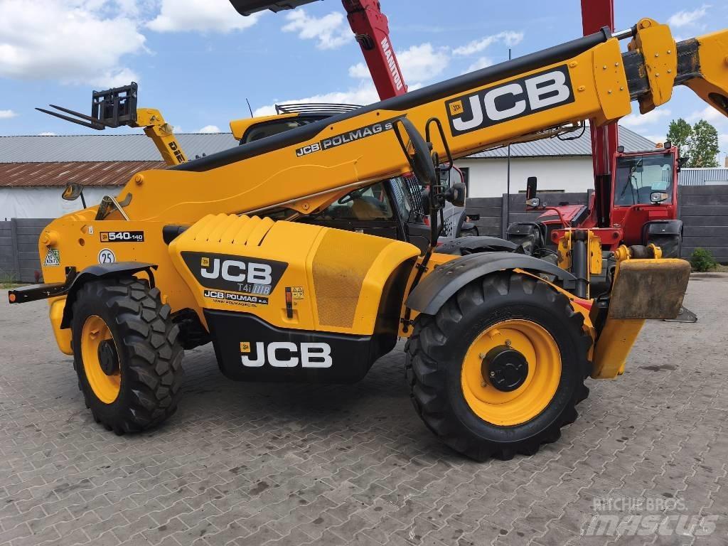 JCB 540-140 Телескопічні навантажувачі