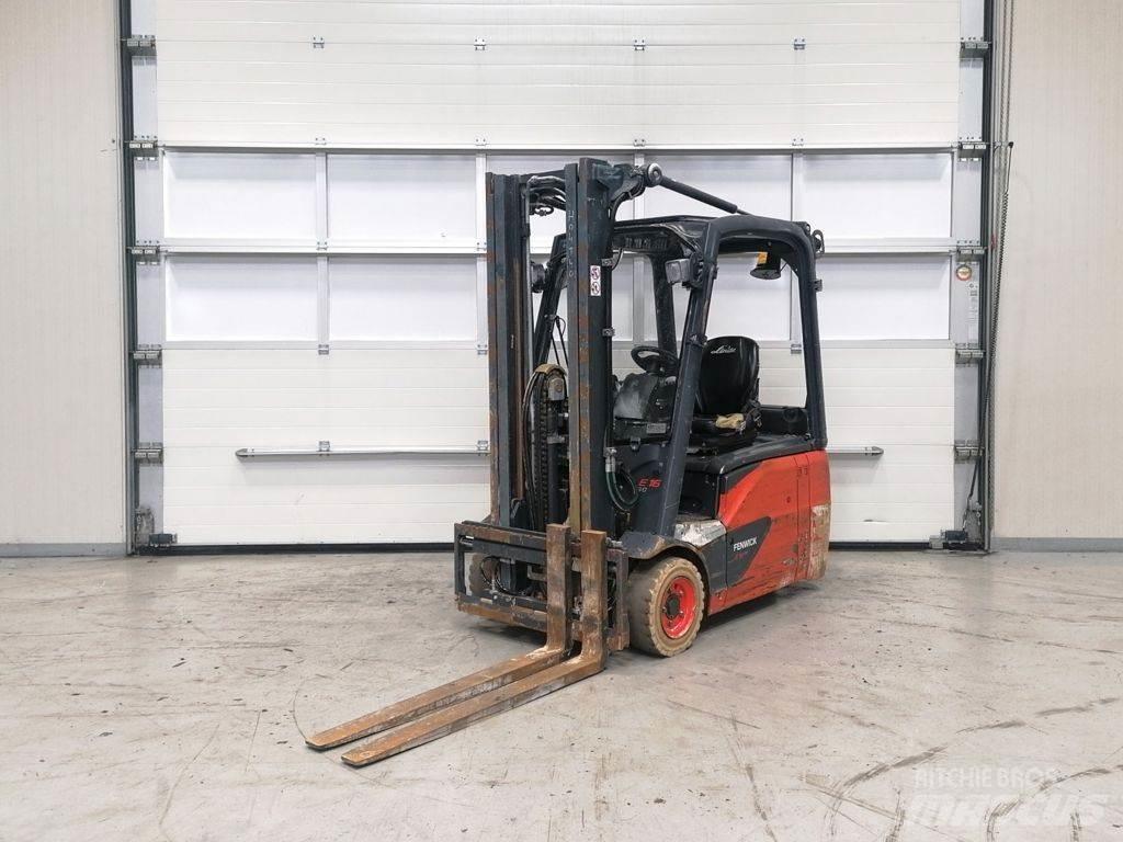 Linde E16-02 Електронавантажувачі