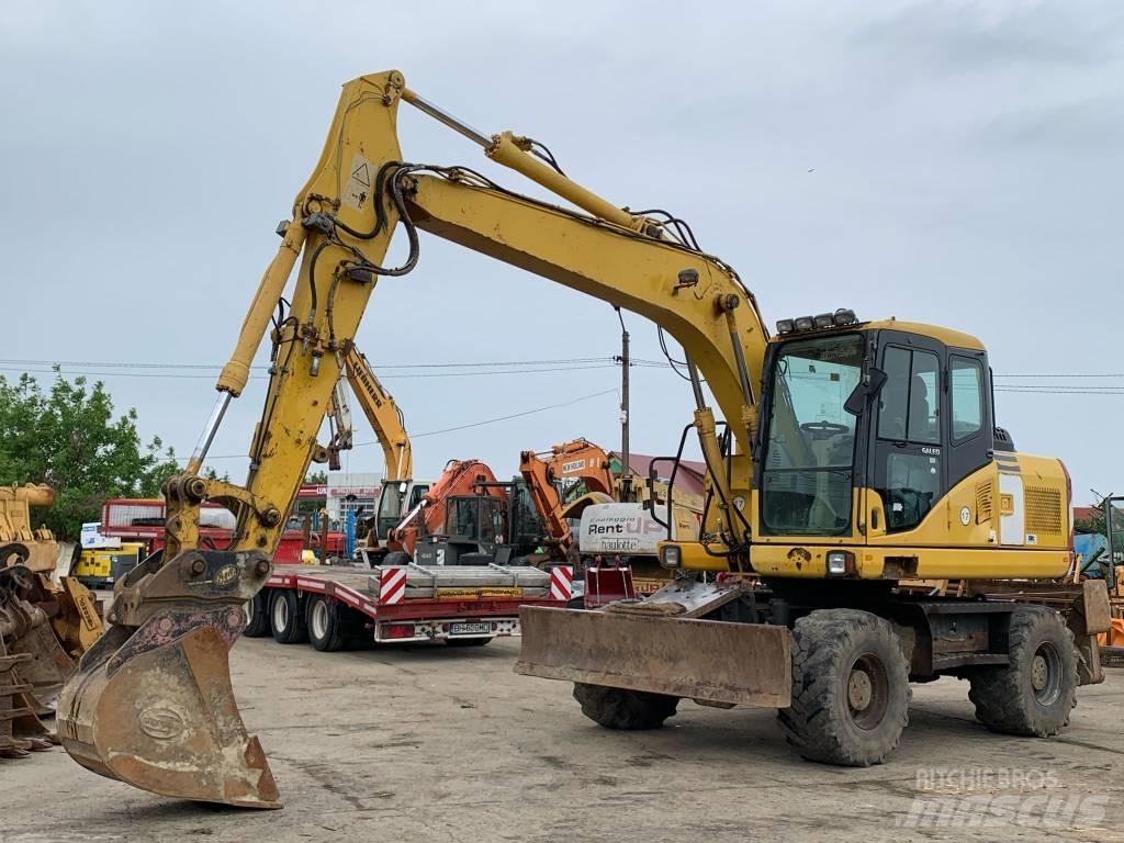 Komatsu PW 140-7 Колісні екскаватори
