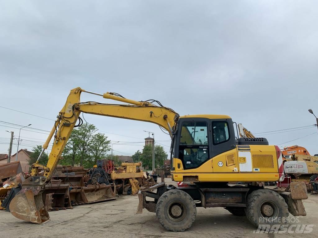 Komatsu PW 140-7 Колісні екскаватори