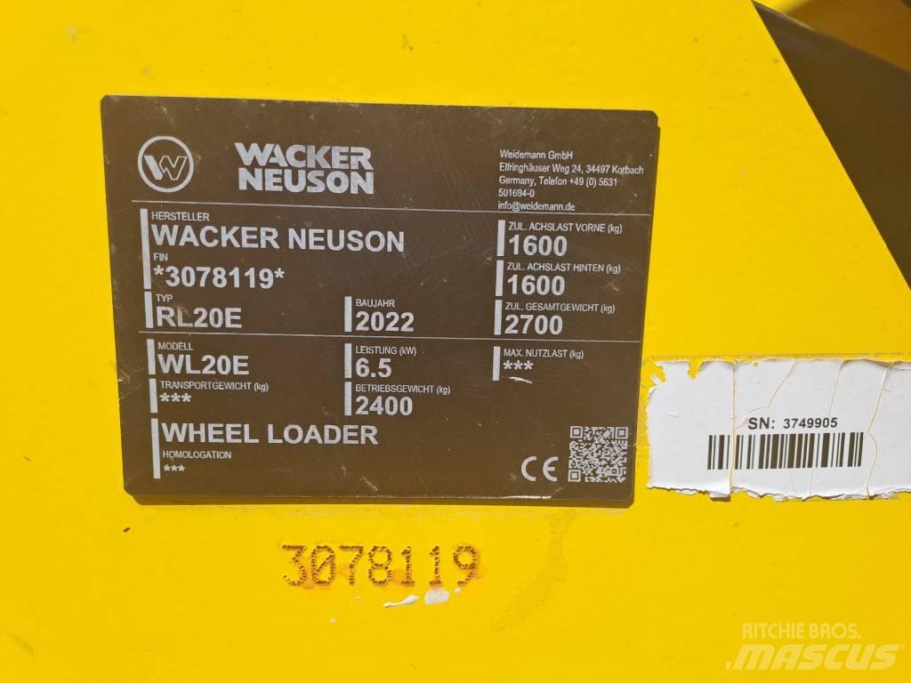 Wacker Neuson WL20e Фронтальні навантажувачі