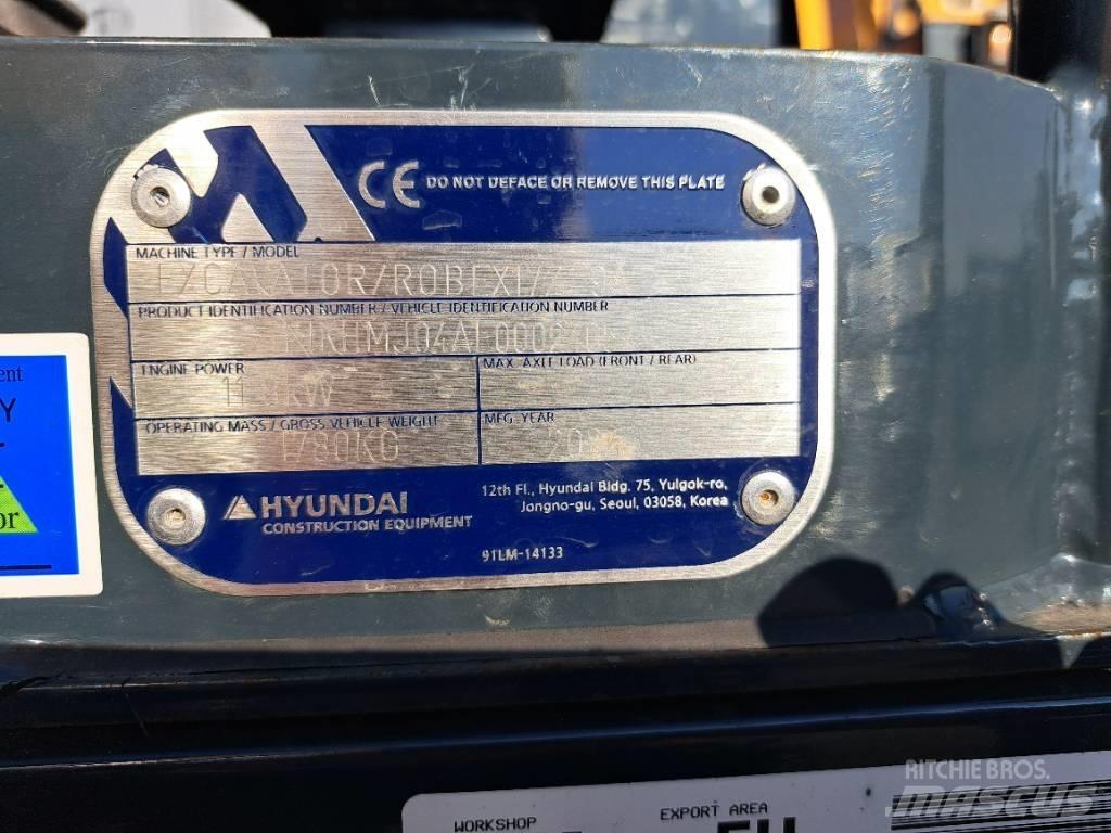Hyundai R17Z-9AK Міні-екскаватори < 7т