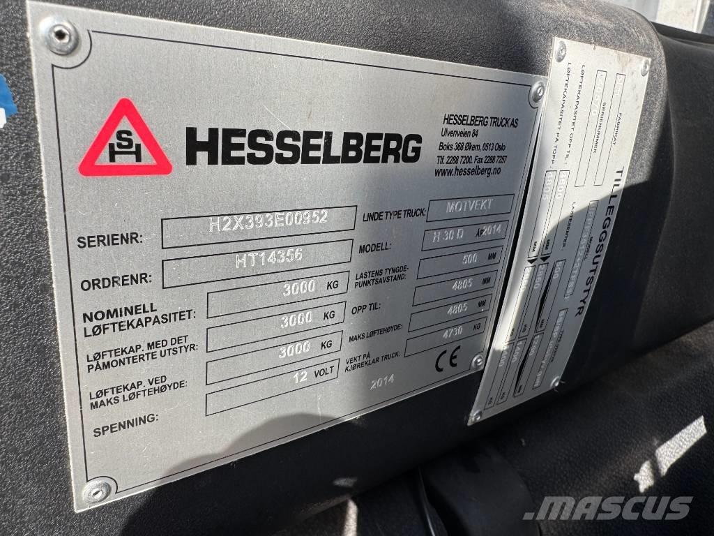 Linde H 30 D Дизельні навантажувачі