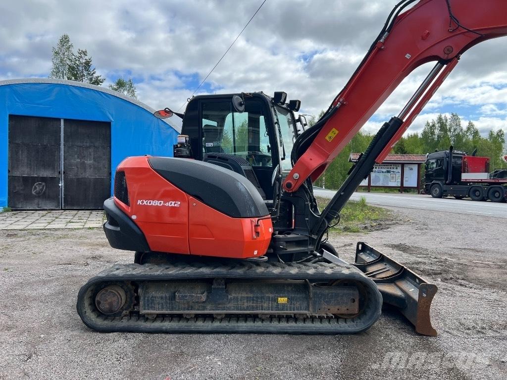 Kubota kx080-4a2 Середні екскаватори 7т. - 12т.