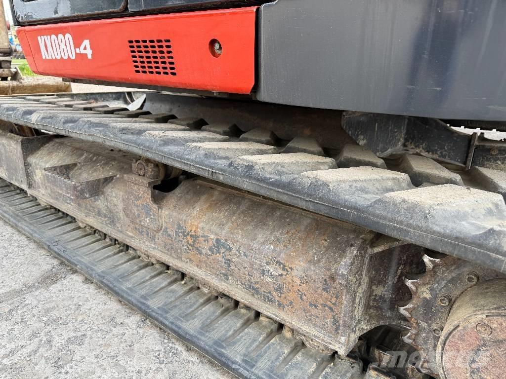 Kubota KX 080-4 Середні екскаватори 7т. - 12т.