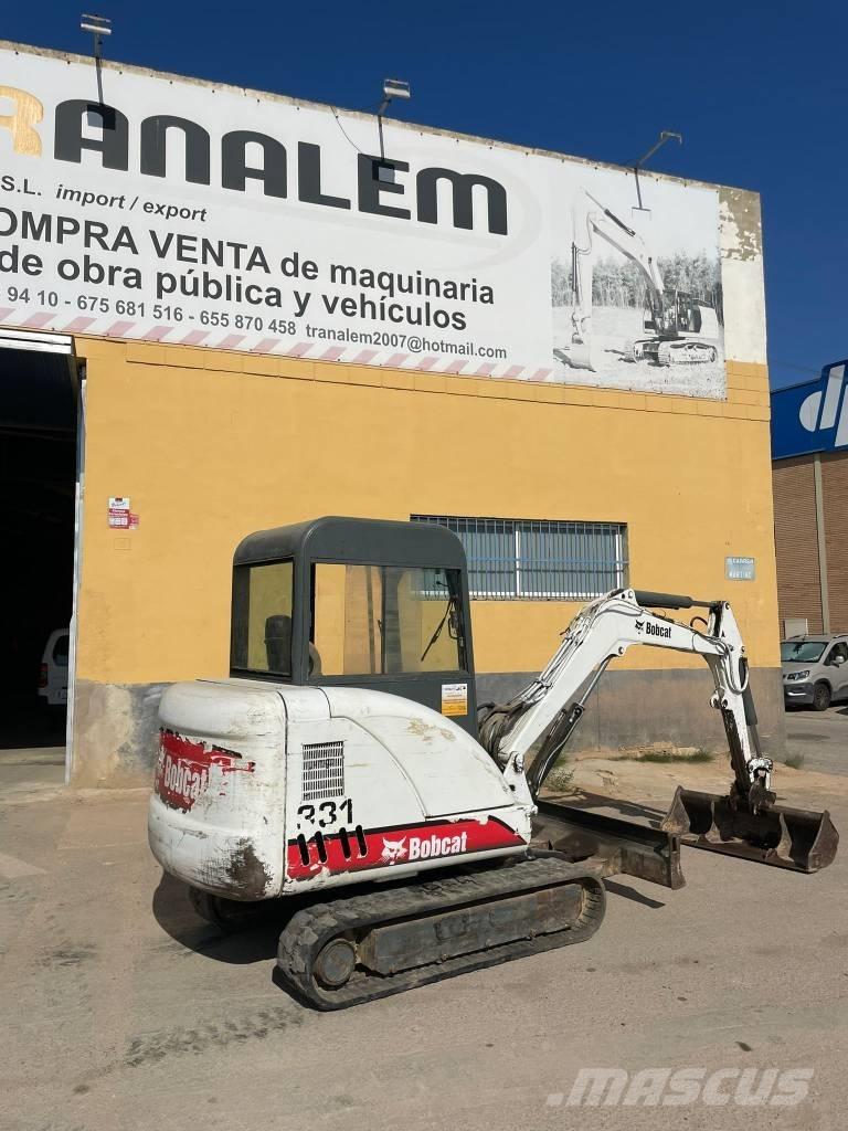 Bobcat 331 Міні-екскаватори < 7т