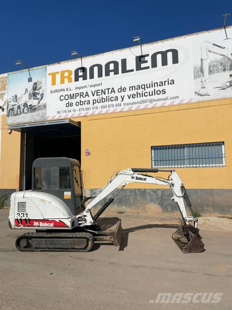 Bobcat 331 Міні-екскаватори < 7т
