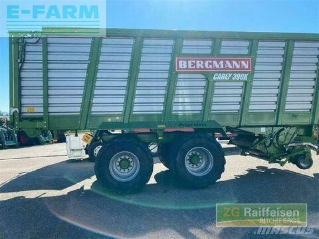 Bergmann carex390k Причепи перевантажувачі зерна