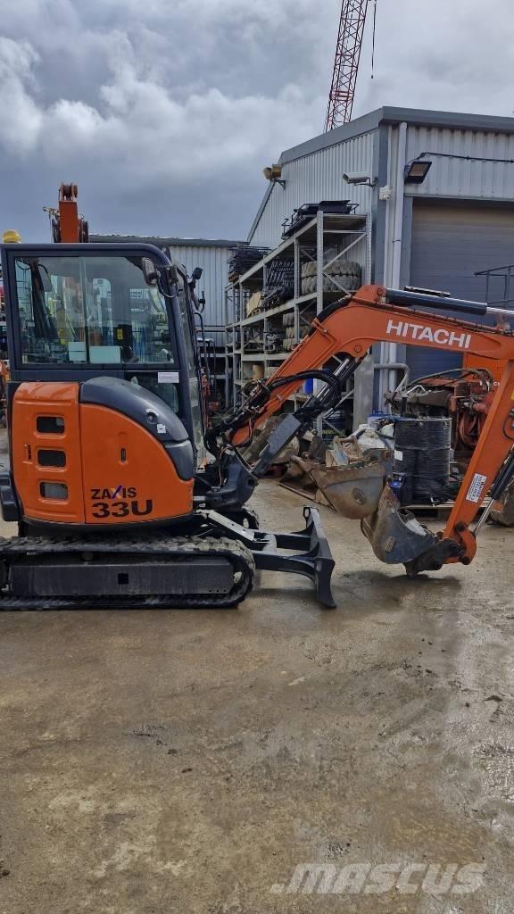 Hitachi ZX 33 U-6 Міні-екскаватори < 7т