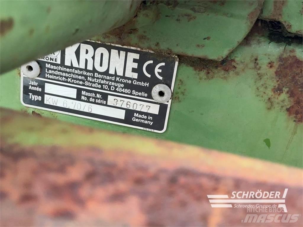 Krone KW 6.70/6 Граблі і сінозворушувачі