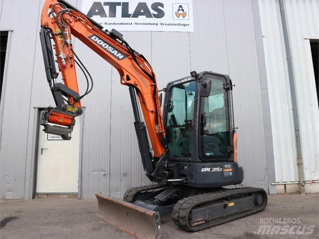 Doosan DX35Z-7 Міні-екскаватори < 7т