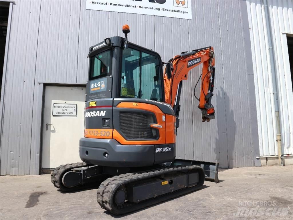 Doosan DX35Z-7 Міні-екскаватори < 7т