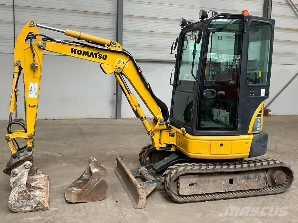 Komatsu PC 26 MR-3 Міні-екскаватори < 7т