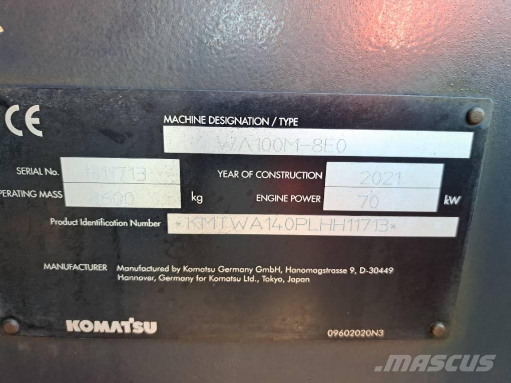 Komatsu WA 100 M-8 Фронтальні навантажувачі