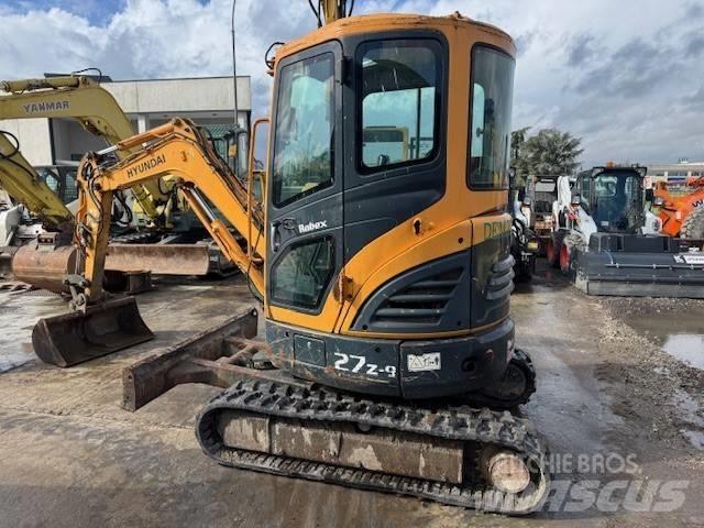 Hyundai Robex 27 Z-9 Міні-екскаватори < 7т
