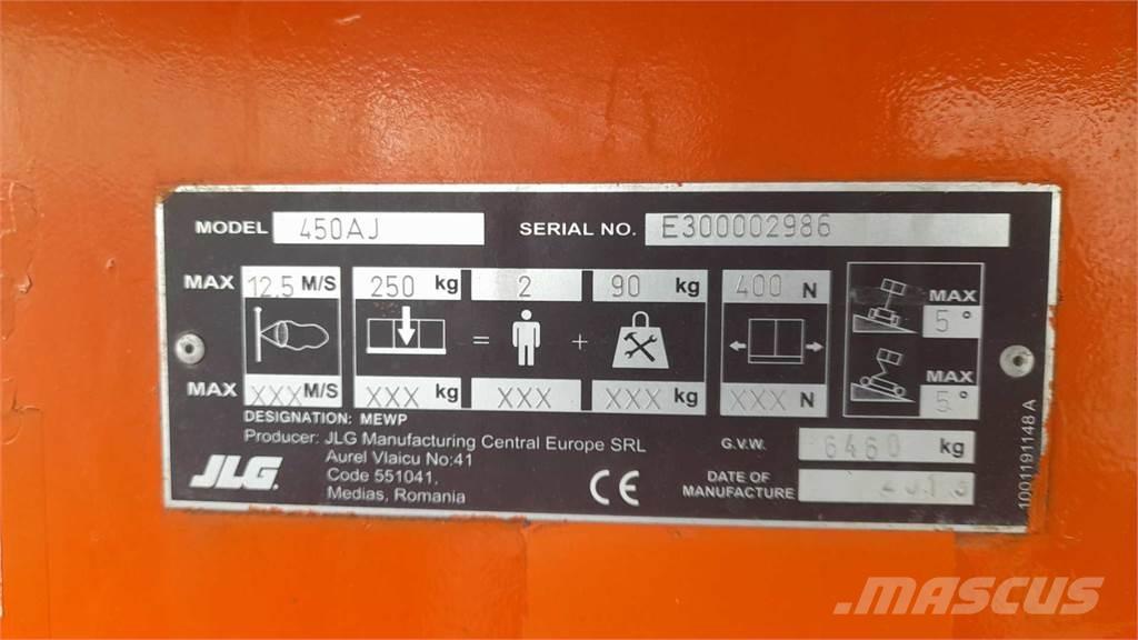 JLG 450AJSII Колінчаті підйомники
