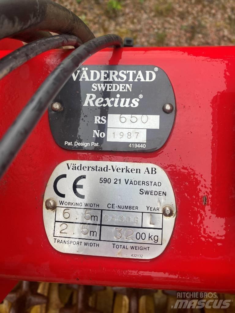 Väderstad Rexius 650 Катки польові