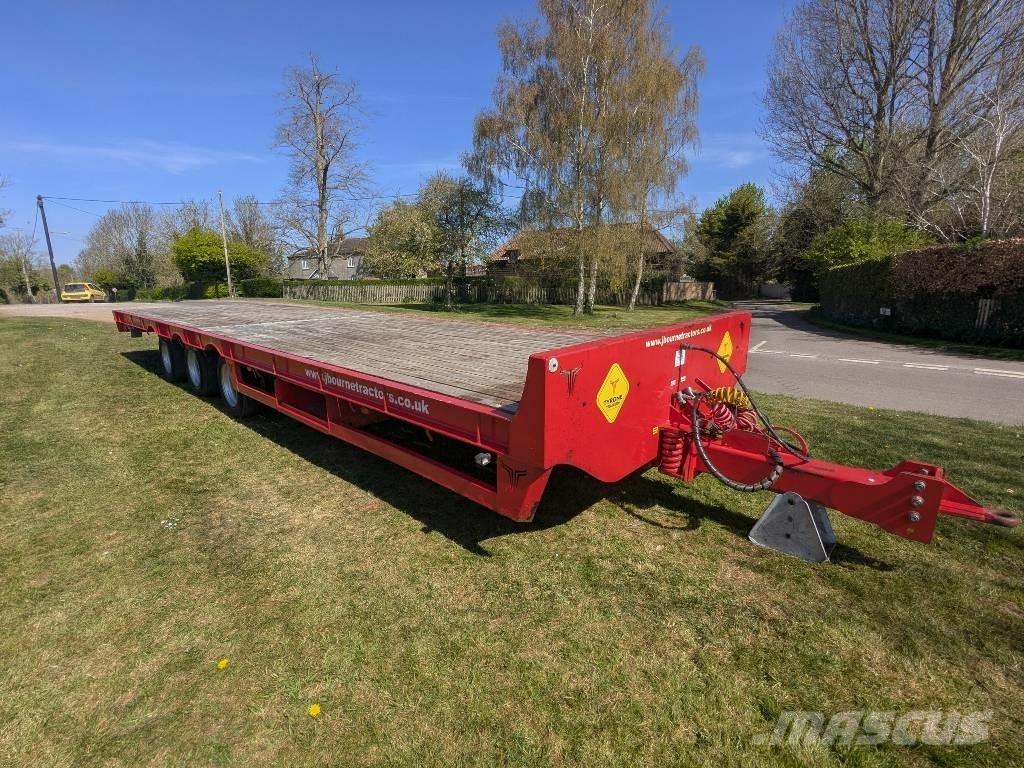 Tyrone 32FT FLATBED Причепи-платформи/бокове розвантаження
