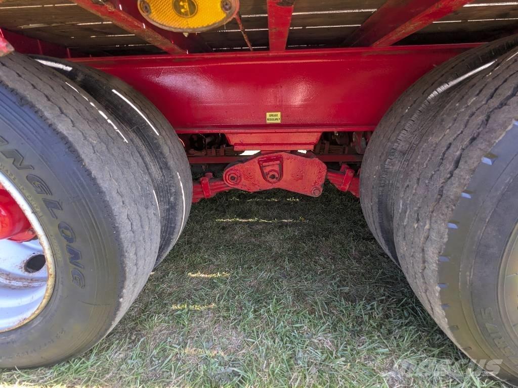 Tyrone 32FT FLATBED Причепи-платформи/бокове розвантаження