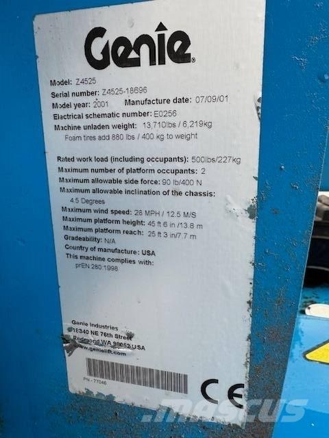 Genie Z 45/25 Колінчаті підйомники