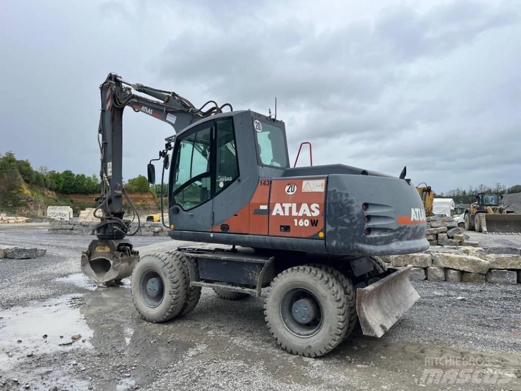 Atlas 160W Колісні екскаватори