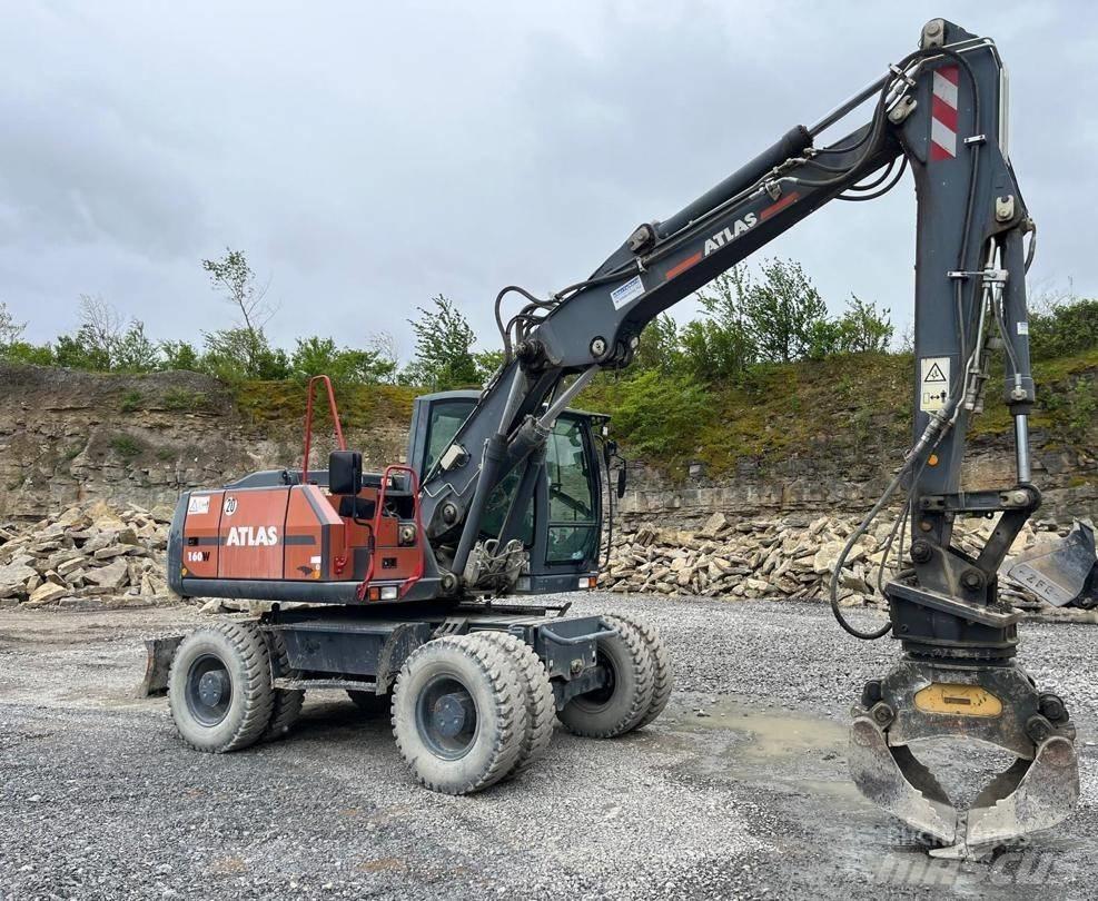 Atlas 160W Колісні екскаватори