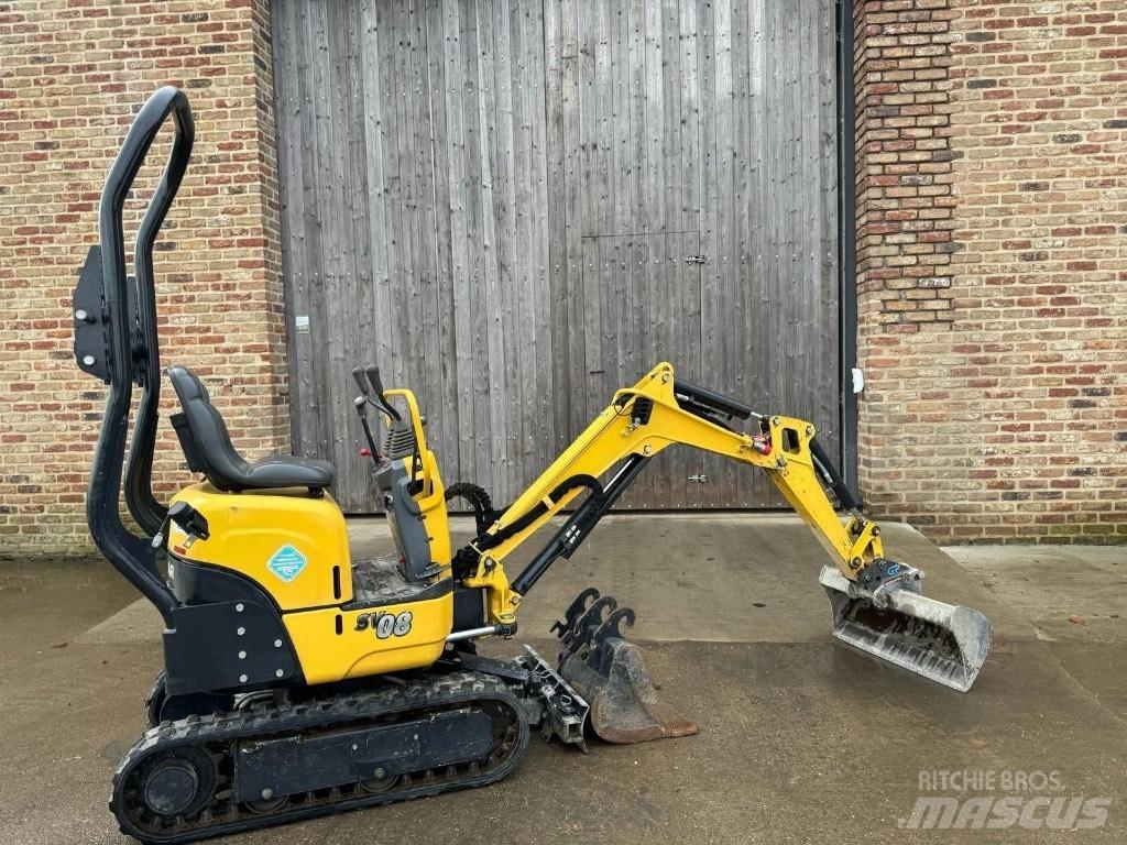 Yanmar SV 08 Міні-екскаватори < 7т
