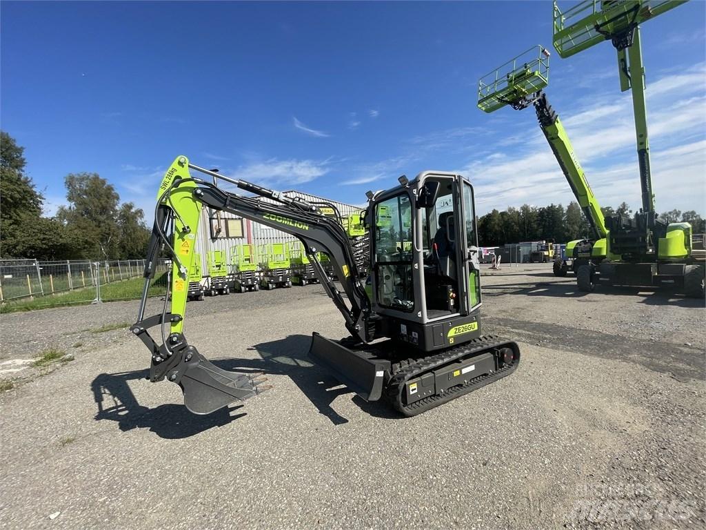 Zoomlion ZE26GU Міні-екскаватори < 7т